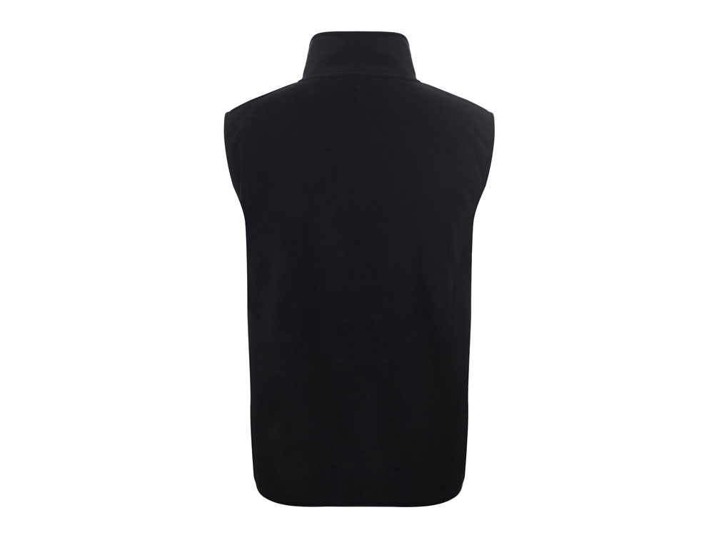 Жилет флисовый Trondheim унисекс, черный
