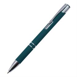 Ручка металлическая Molly софт-тач, изумрудная Ручка металлическая Molly софт-тач, изумрудная