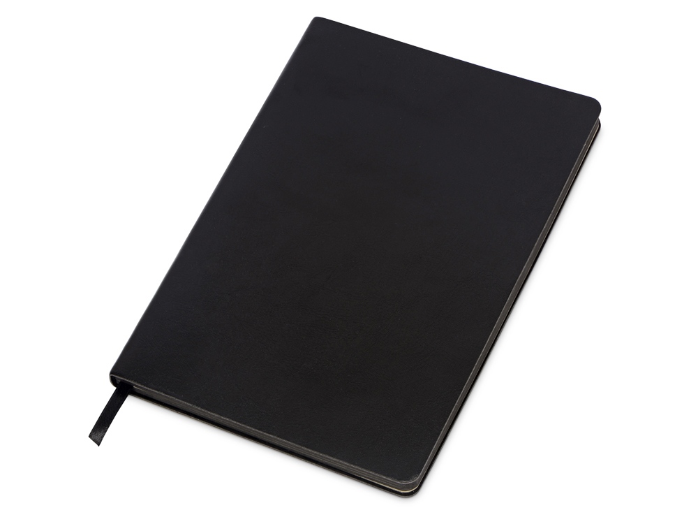 Блокнот А5 Fabrizio, 80 листов, цветной срез, черный Блокнот А5 Fabrizio, 80 листов, цветной срез, черный