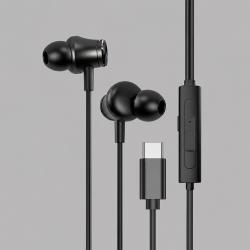Стереогарнитура Stereo Aura ANC, USB-C, черный, Deppa Стереогарнитура Stereo Aura ANC, USB-C, черный, Deppa
