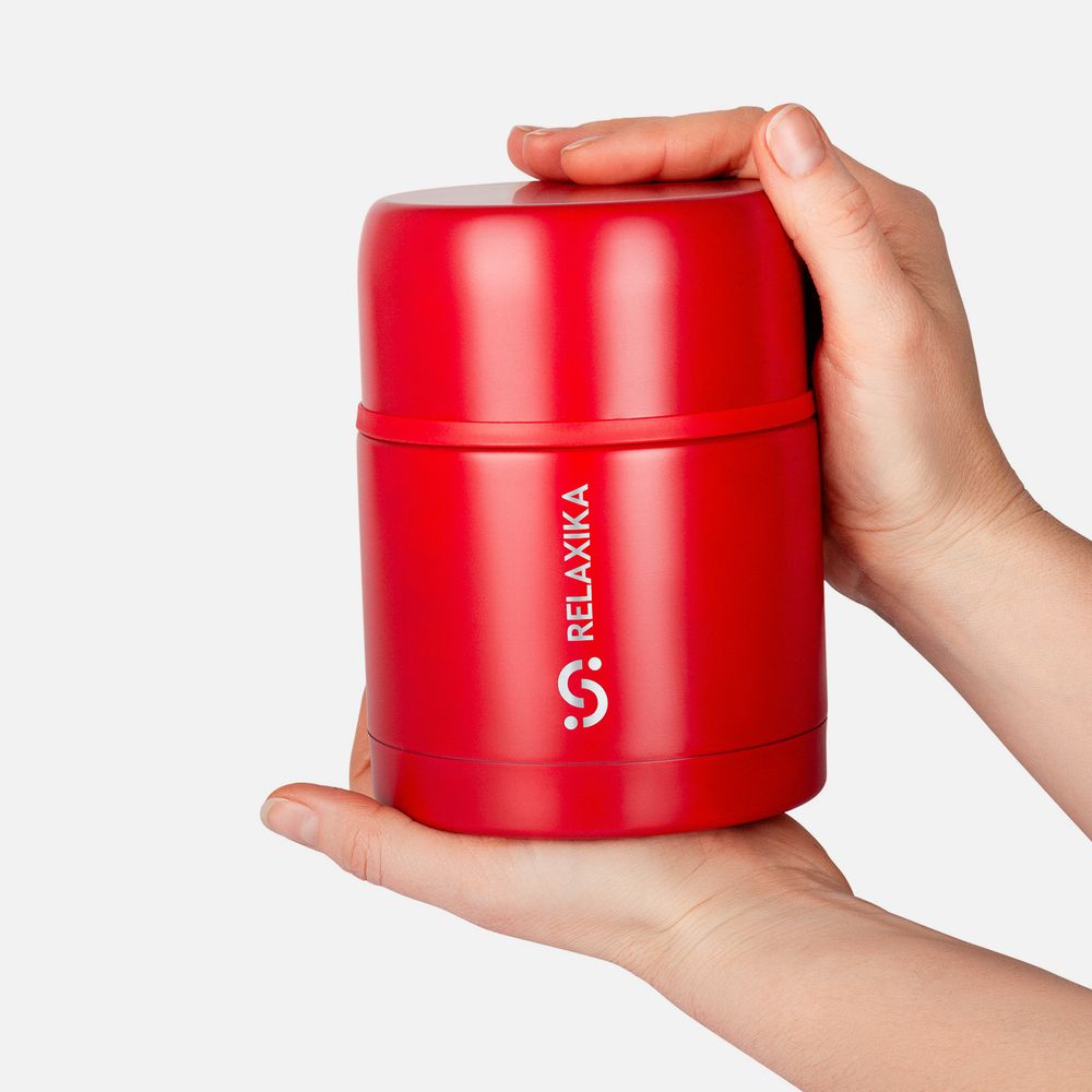 Термос для еды Relaxika 500, красный