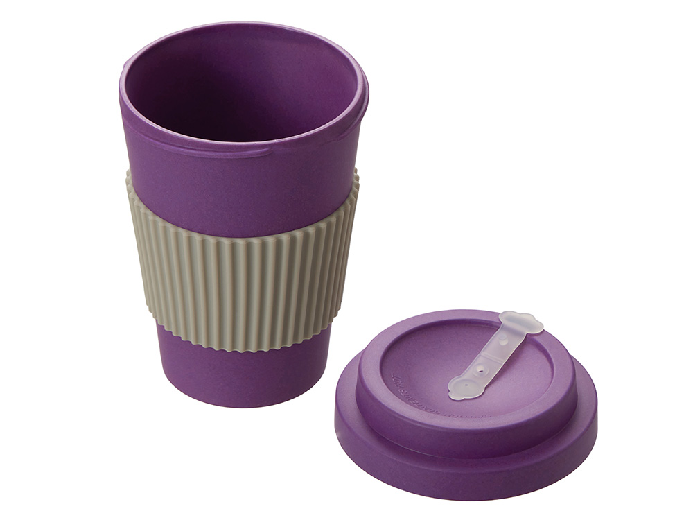 Термокружка Muffin из натуральных волокон, фиолетовый Термокружка Muffin из натуральных волокон, фиолетовый