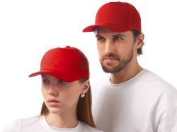 Бейсболка Kansas, красный