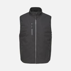 Жилет софтшелл унисекс Falcon BW, черный Жилет софтшелл унисекс Falcon BW, черный