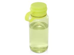 Спортивная бутылка Ryder из переработанного ПЭТ-пластика объемом 900 мл с многофункциональной крышкой, сертифицированная RCS - Лайм