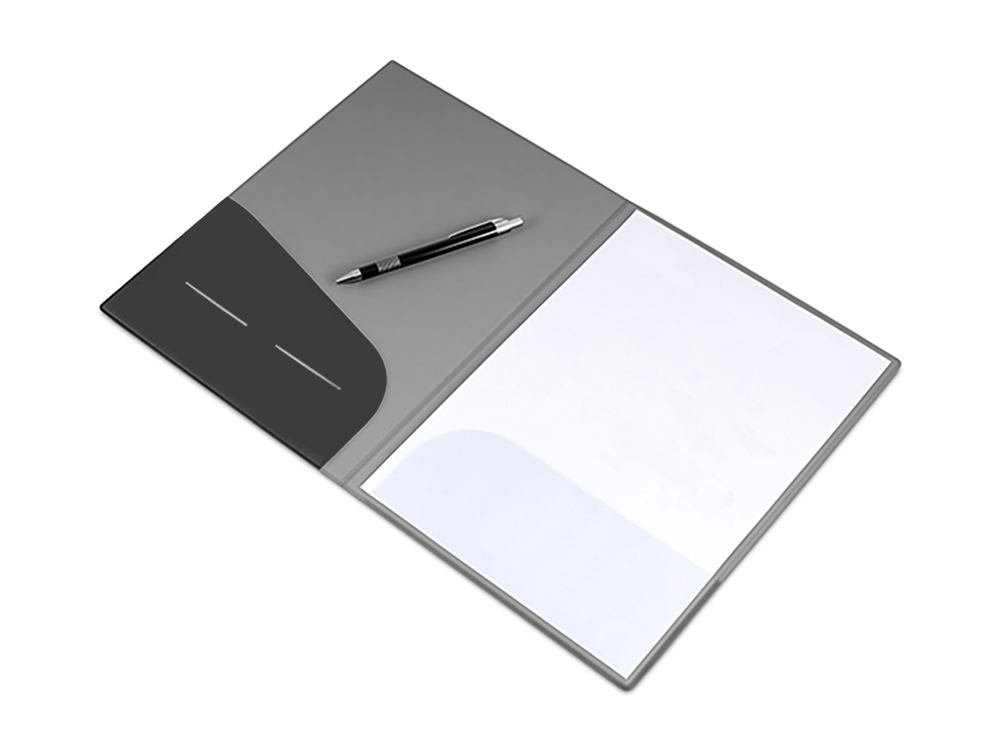 Папка для документов с возможностью полноцветной УФ-печати, софт-тач Папка для документов с возможностью полноцветной УФ-печати, софт-тач