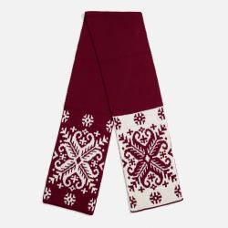 Шарф Wintertude M, красный с белым Шарф Wintertude M, красный с белым