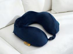 Подушка для путешествий массажная Travel Blue Massage Tranquility Pillow (217), цвет темно-синий