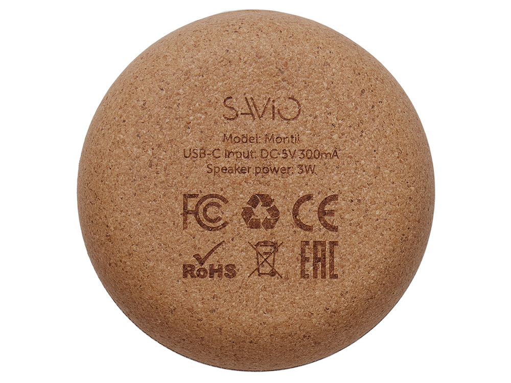 Беспроводная колонка Montii, 3 Вт, красный