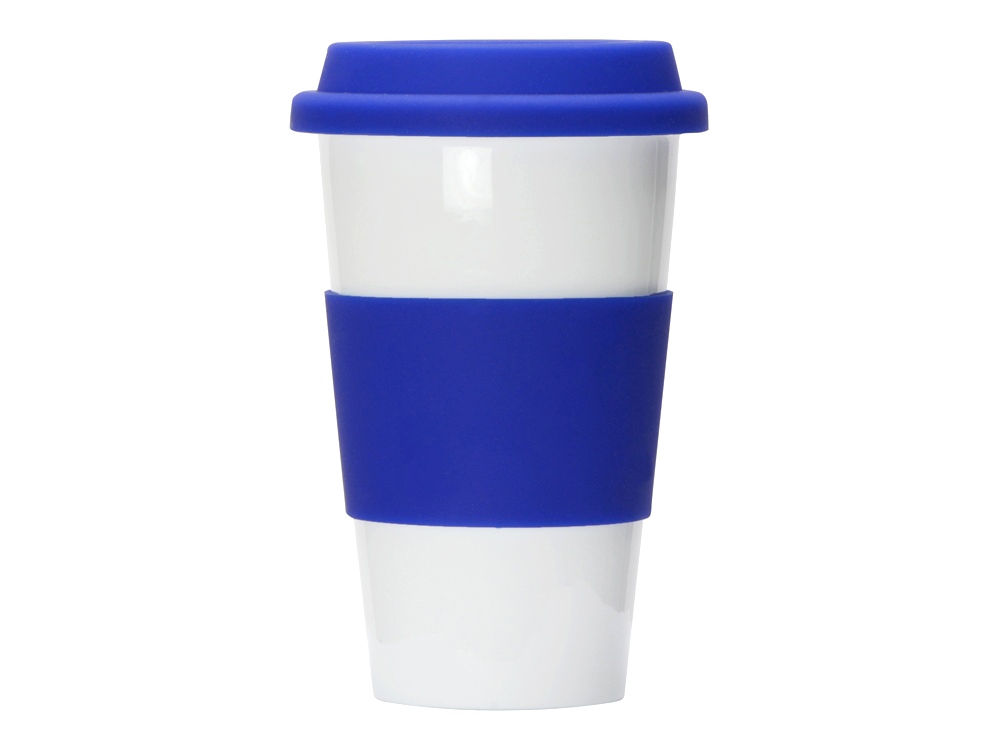 Фарфоровая кружка с двойными стенками Toronto, синий