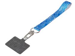 Ремувка под сублимацию с трендовым карабином и большим держателем для телефона из ПЭ Ремувка под сублимацию с трендовым карабином и большим держателем для телефона из ПЭ