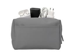 Органайзер для электроники и проводов из искусственной кожи Sofit, серый