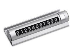 Парковочная табличка Frontpark, серебристый Парковочная табличка Frontpark, серебристый