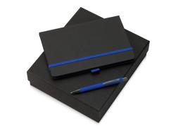 Подарочный набор Jacque 2.0. с ручкой и блокнотом, синий Подарочный набор Jacque 2.0. с ручкой и блокнотом, синий