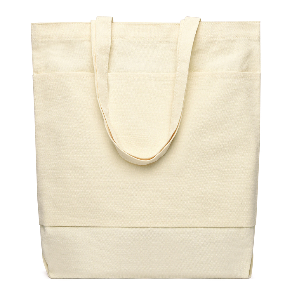 Сумка для покупок JETTA с карманами 325 г/м², натуральная
