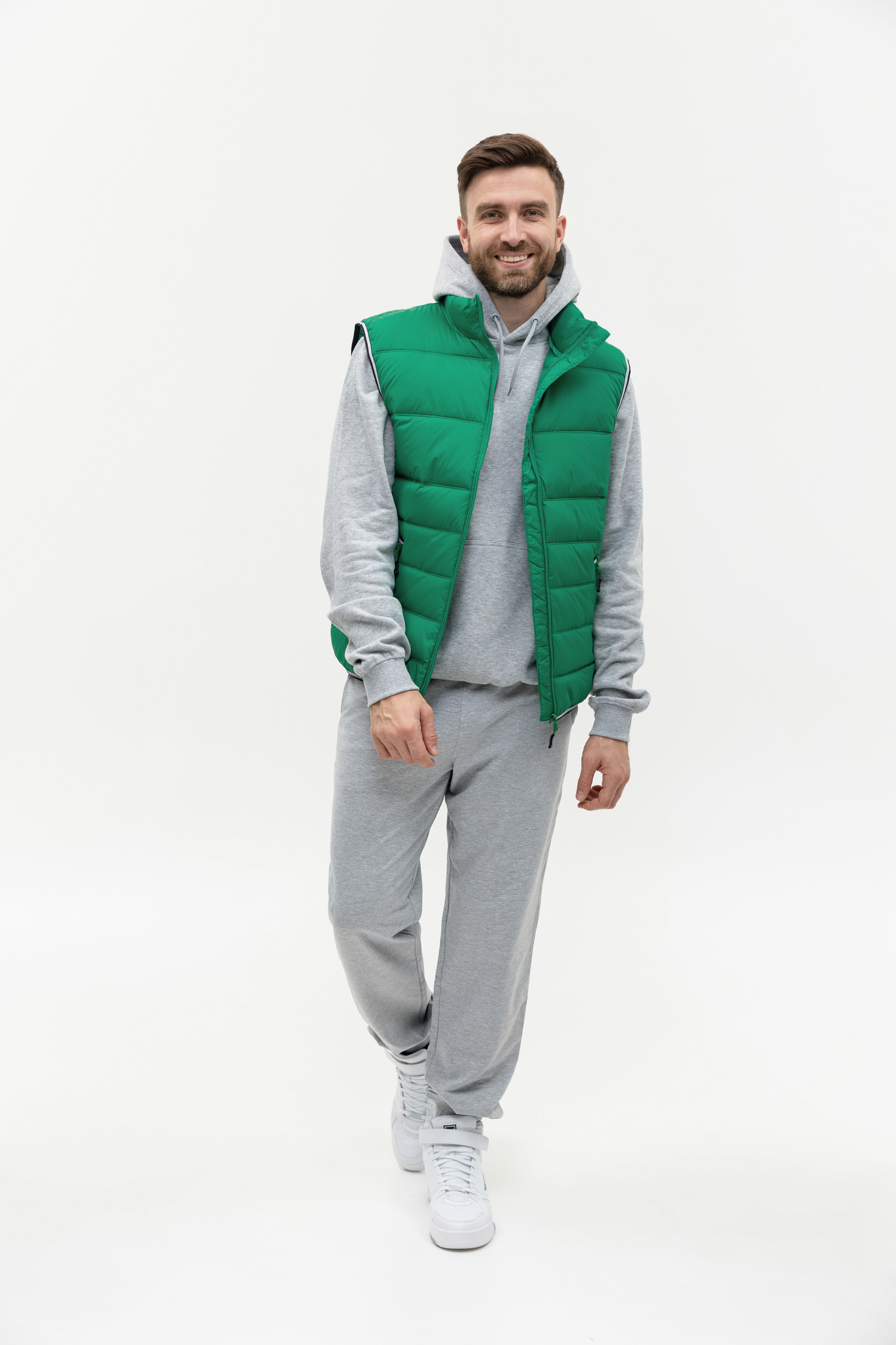 Жилет мужской STAN утепленный таффета 210T,65, 82