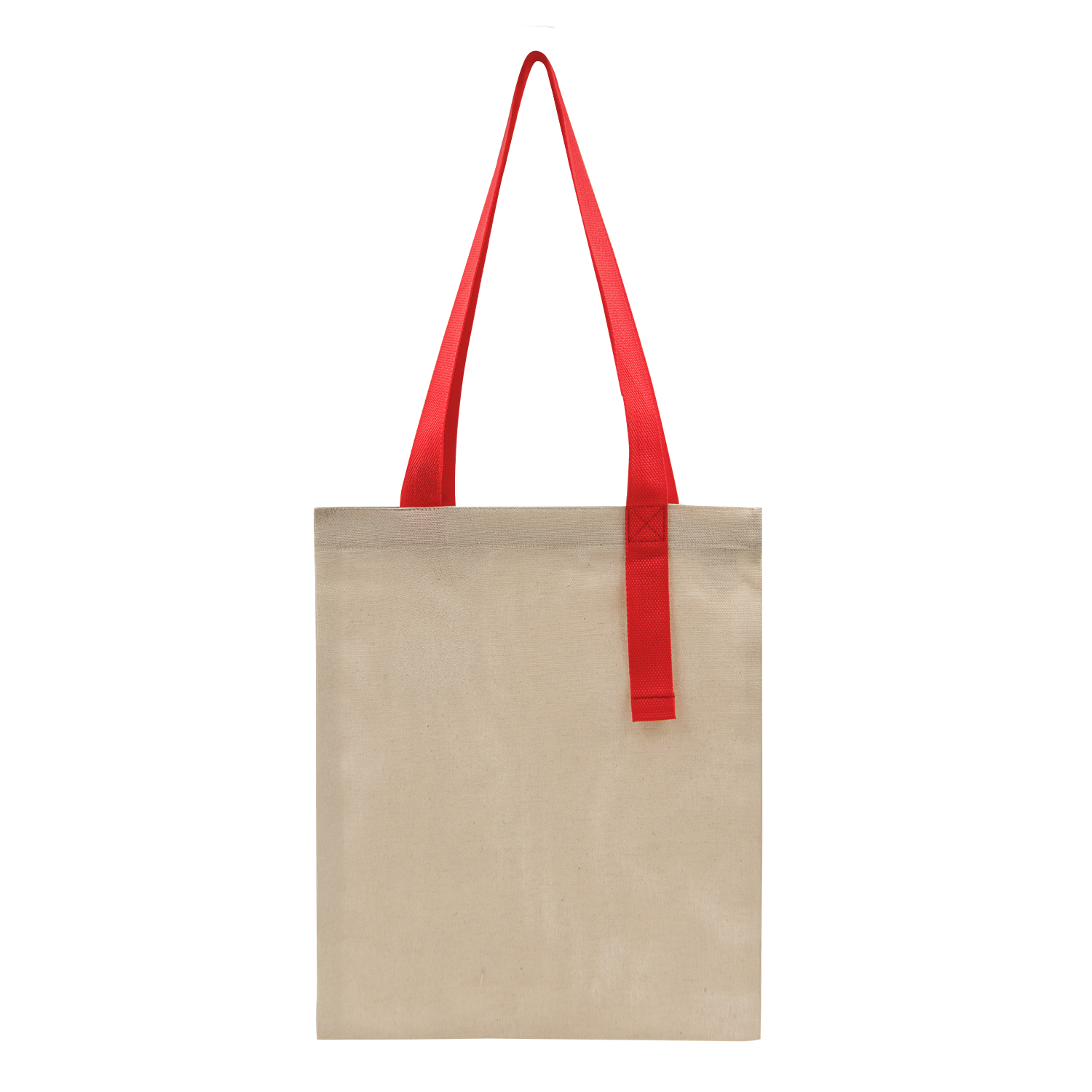 Шоппер Superbag Light, с внутренним креплением (полукольцо) (неокрашенный с красным)