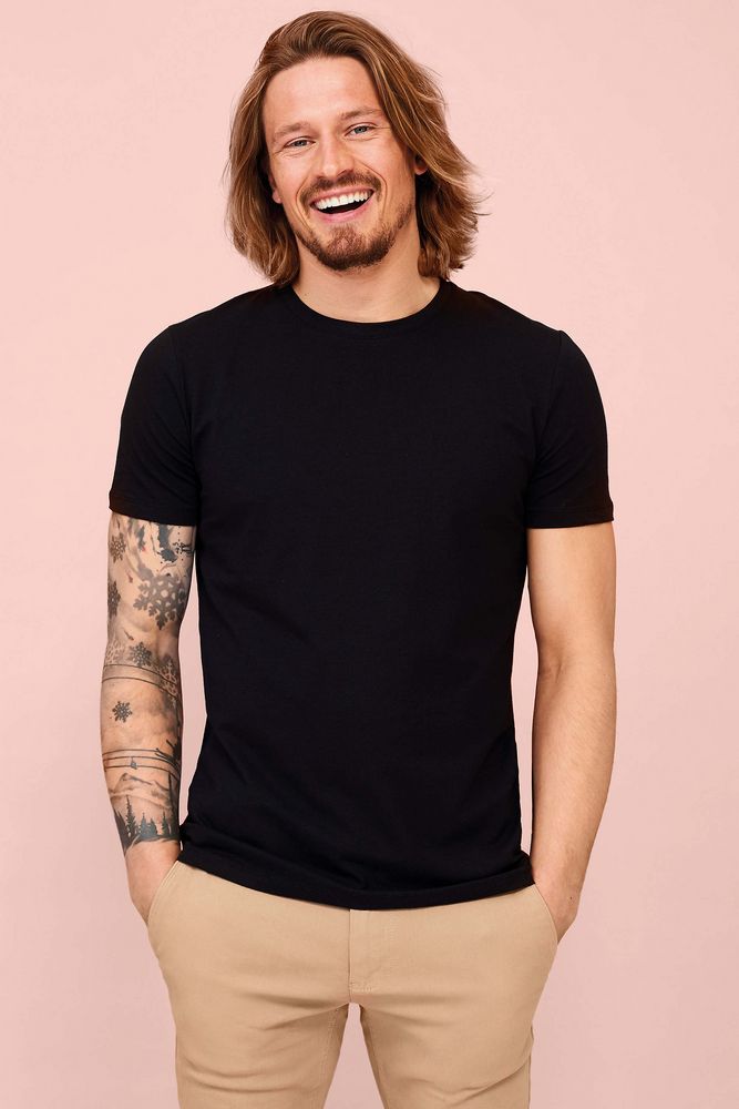 Футболка мужская Millenium Stretch Men, белая Футболка мужская Millenium Stretch Men, белая