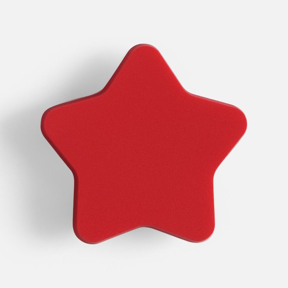 Джибитс из ПВХ «Звезда», красный