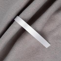 Лента сатиновая Satin 10 S, белая, 50 см