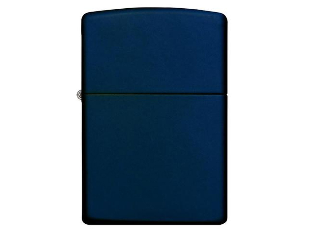 Зажигалка ZIPPO Classic с покрытием Navy Matte, латунь/сталь, синяя, матовая, 38x13x57 мм