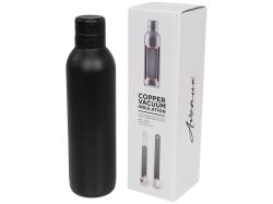 Спортивная бутылка Thor с вакуумной изоляцией объемом 510 мл, черный Спортивная бутылка Thor с вакуумной изоляцией объемом 510 мл, черный