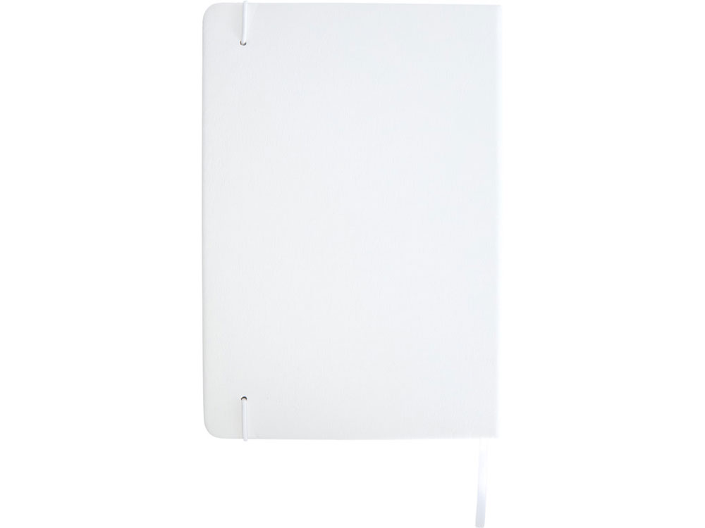 Набор Legato Elegance из блокнота формата А5 в твердой обложке и ручки-роллера, белый/белый