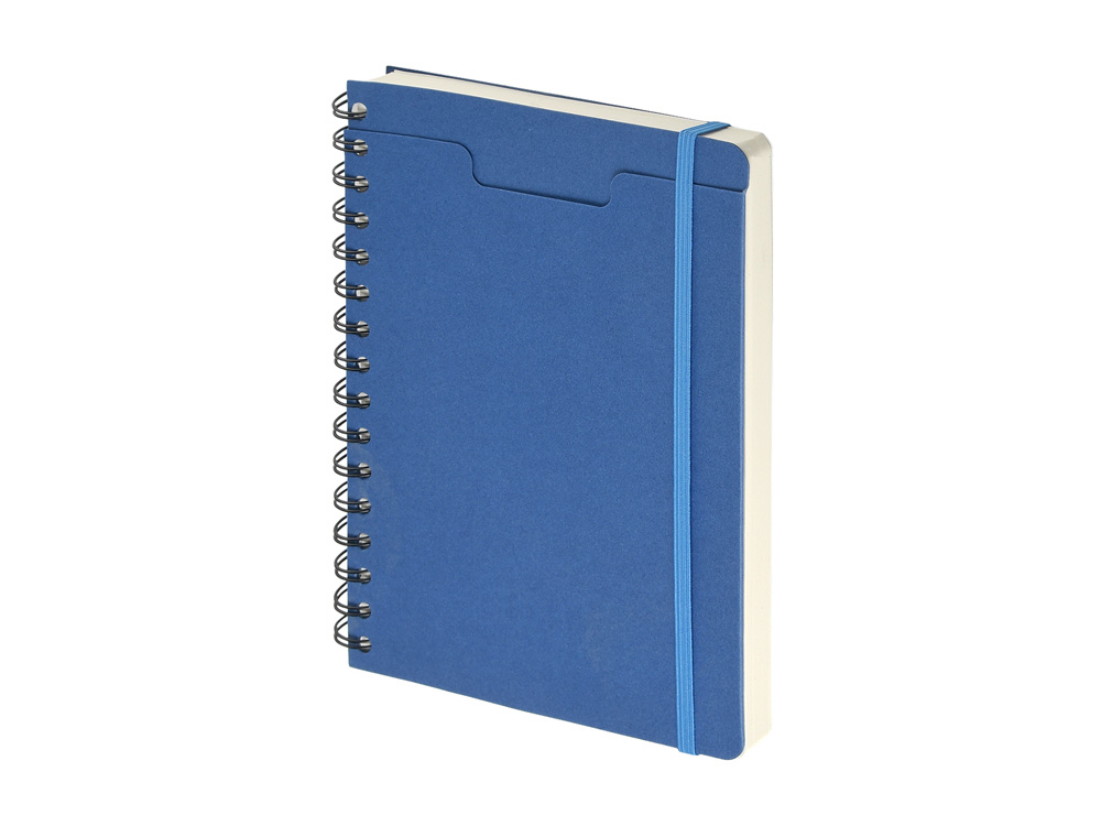 Ежедневник недатированный на гребне А5 Pragmatic, синий (Р) Ежедневник недатированный на гребне А5 Pragmatic, синий (Р)