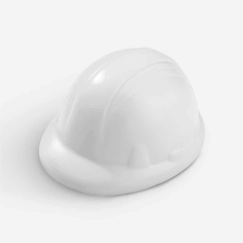 Антистресс «Каска», белый