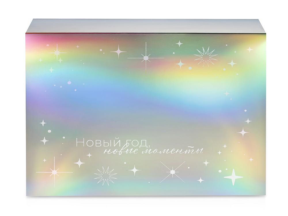 Подарочный набор c пледом, кружкой и вареньем, белый