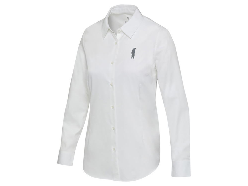 Citrine женская рубашка из твила - Белый