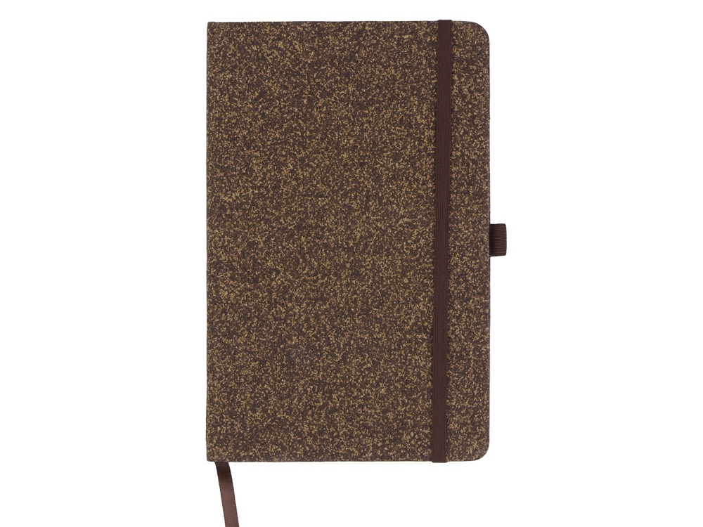 Блокнот из кофейных зерен А5 Coffee notes, твердая обложка, 80 листов 70 гр/м2 белой бумаги, кофейный