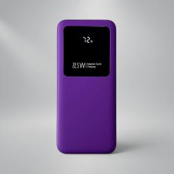 Внешний аккумулятор Kris soft touch, 10000mAh (Фиолетовый)