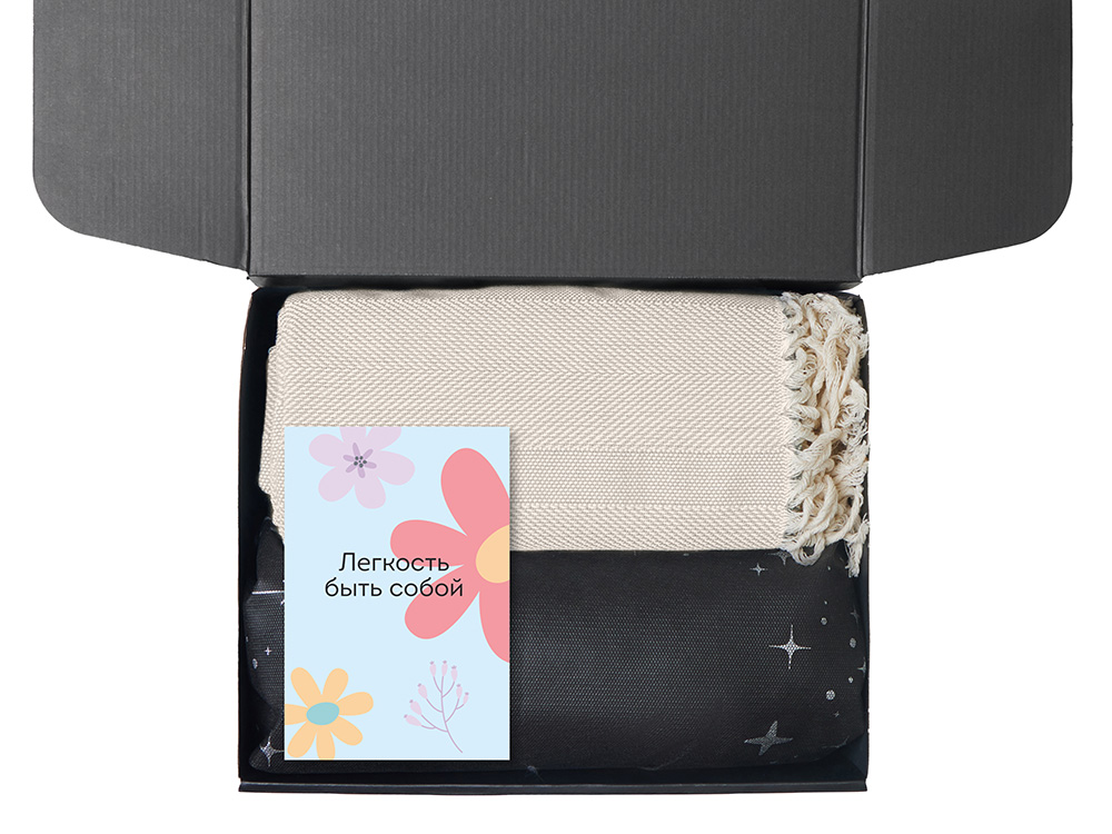 Подарочный набор Re:f. Shelter с пледом, зеркалом, свечой и диффузором Подарочный набор Re:f. Shelter с пледом, зеркалом, свечой и диффузором