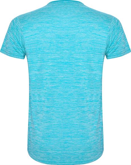 Спортивная футболка ZOLDER мужская, БИРЮЗОВЫЙ/ПЁСТРЫЙ БИРЮЗОВЫЙ L