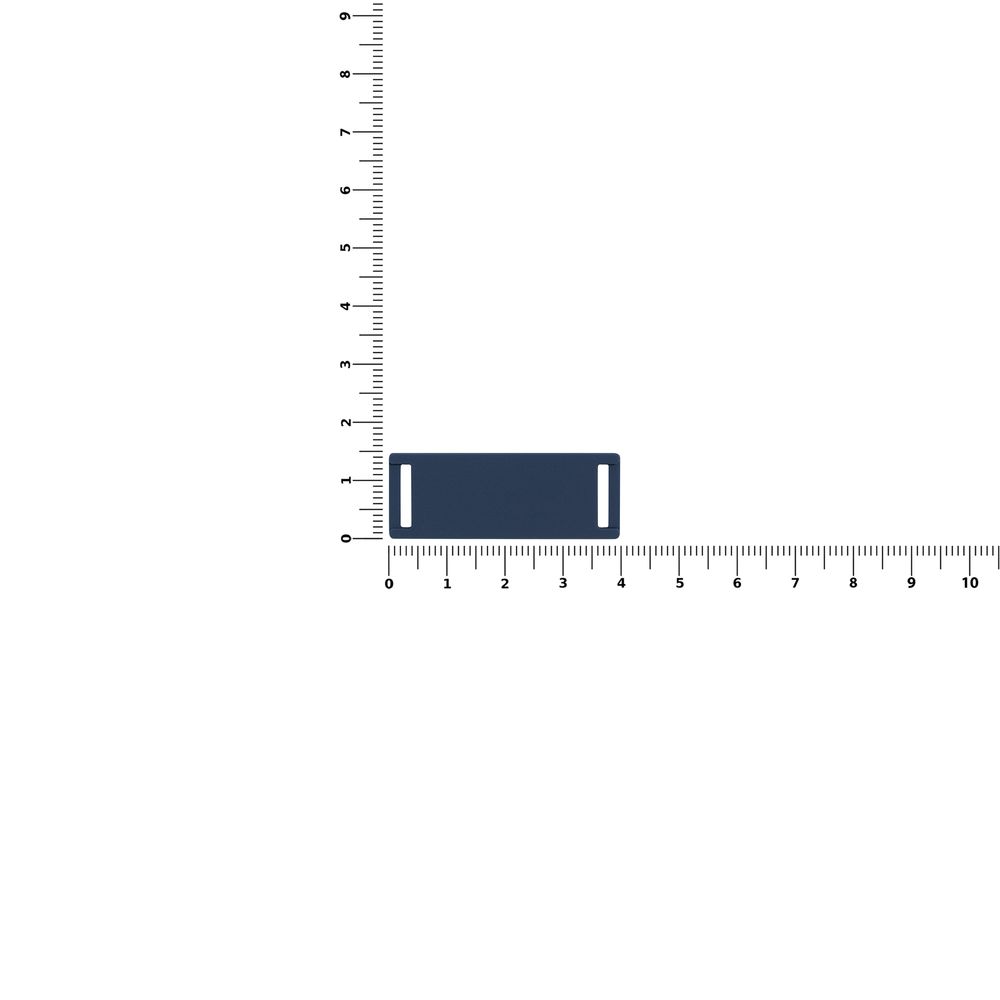 Лейбл из ПВХ Kova, темно-синий