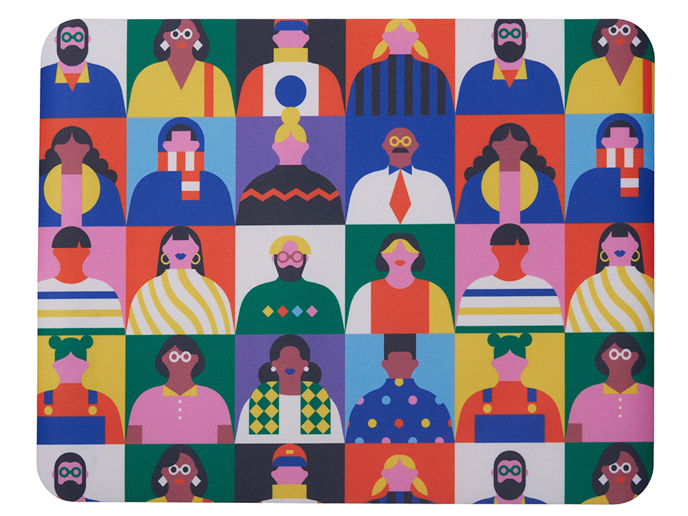 Супер тонкий коврик для мыши с возможностью полноцветной печати