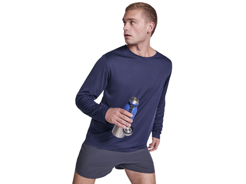 Лонгслив Estoril унисекс, синий нэйви