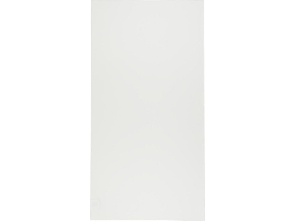 Lucas спортивное полотенце из переработанного полиэстера 50х100 см - Белый