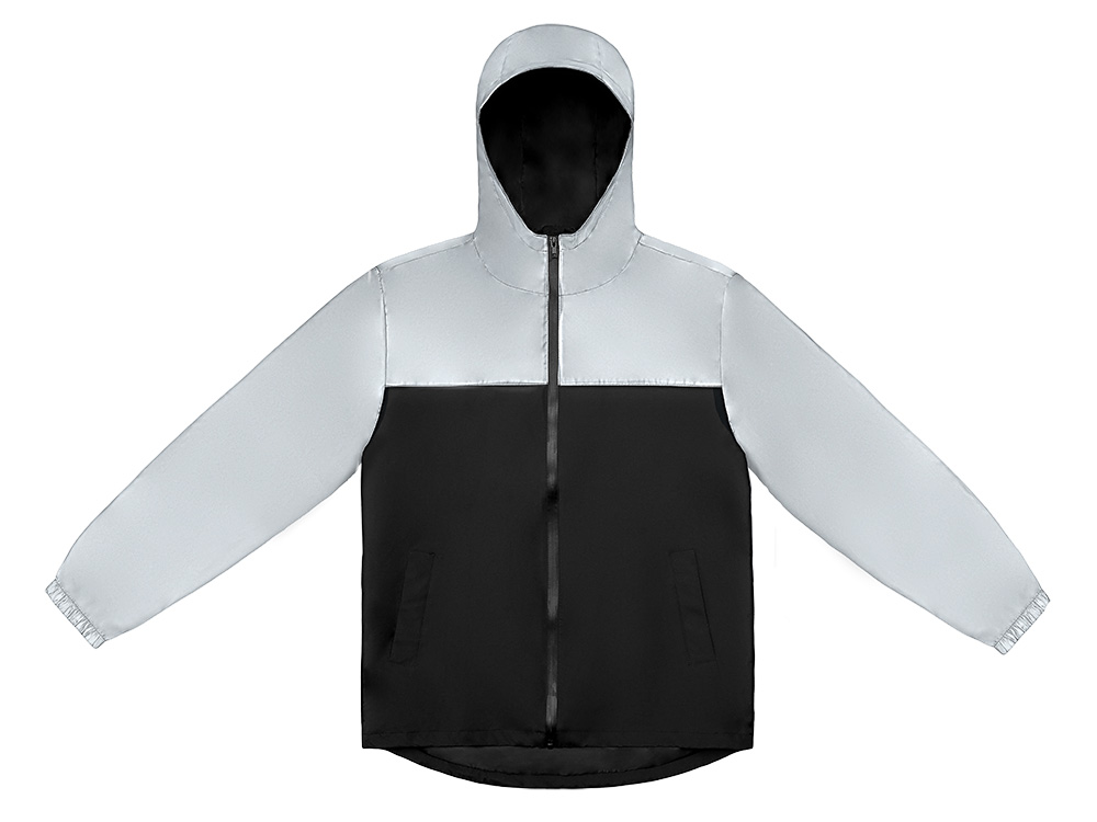 Ветровка светоотражающая Рефлектор гибрид, светоотражающий/черный Ветровка светоотражающая Рефлектор гибрид, светоотражающий/черный