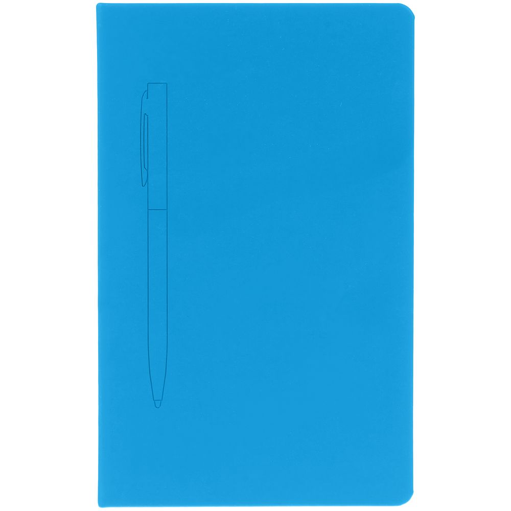 Ежедневник Magnet Shall, недатированный, голубой