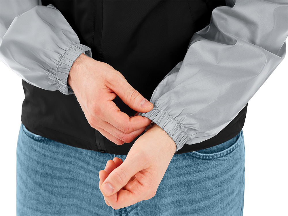 Ветровка светоотражающая Рефлектор гибрид, светоотражающий/черный Ветровка светоотражающая Рефлектор гибрид, светоотражающий/черный