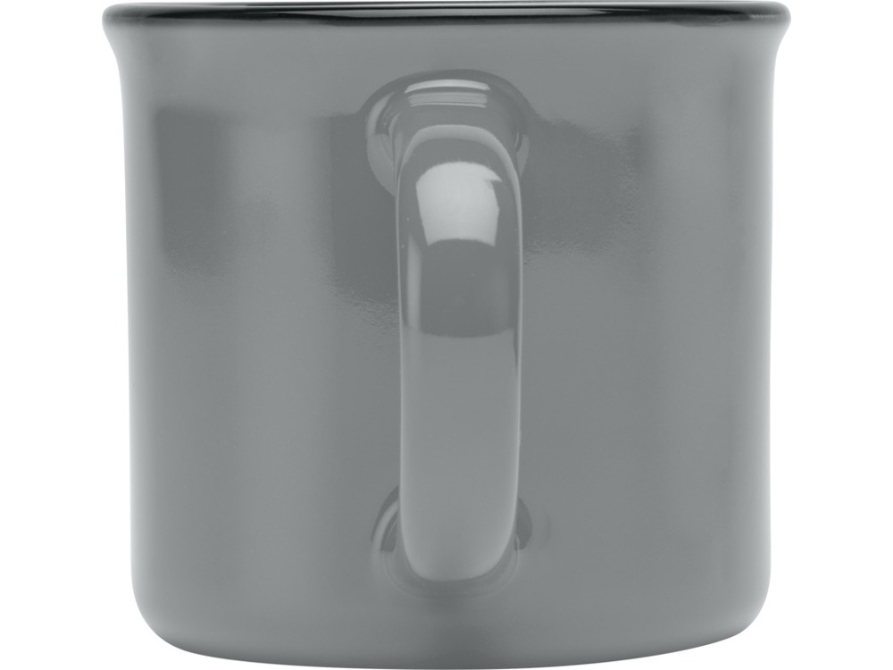 Bari керамическая кружка объемом 240 мл, серый