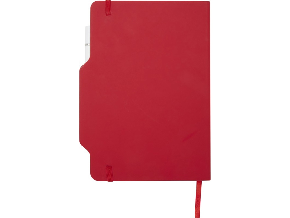 Nexus блокнот формата А5 в твердой обложке с ручкой и карандашом - Красный Nexus блокнот формата А5 в твердой обложке с ручкой и карандашом - Красный