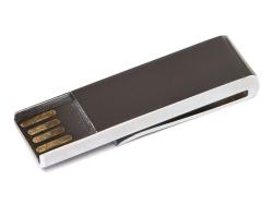 USB-флешка на 16 Гб в виде зажима для купюр, серебро USB-флешка на 16 Гб в виде зажима для купюр, серебро