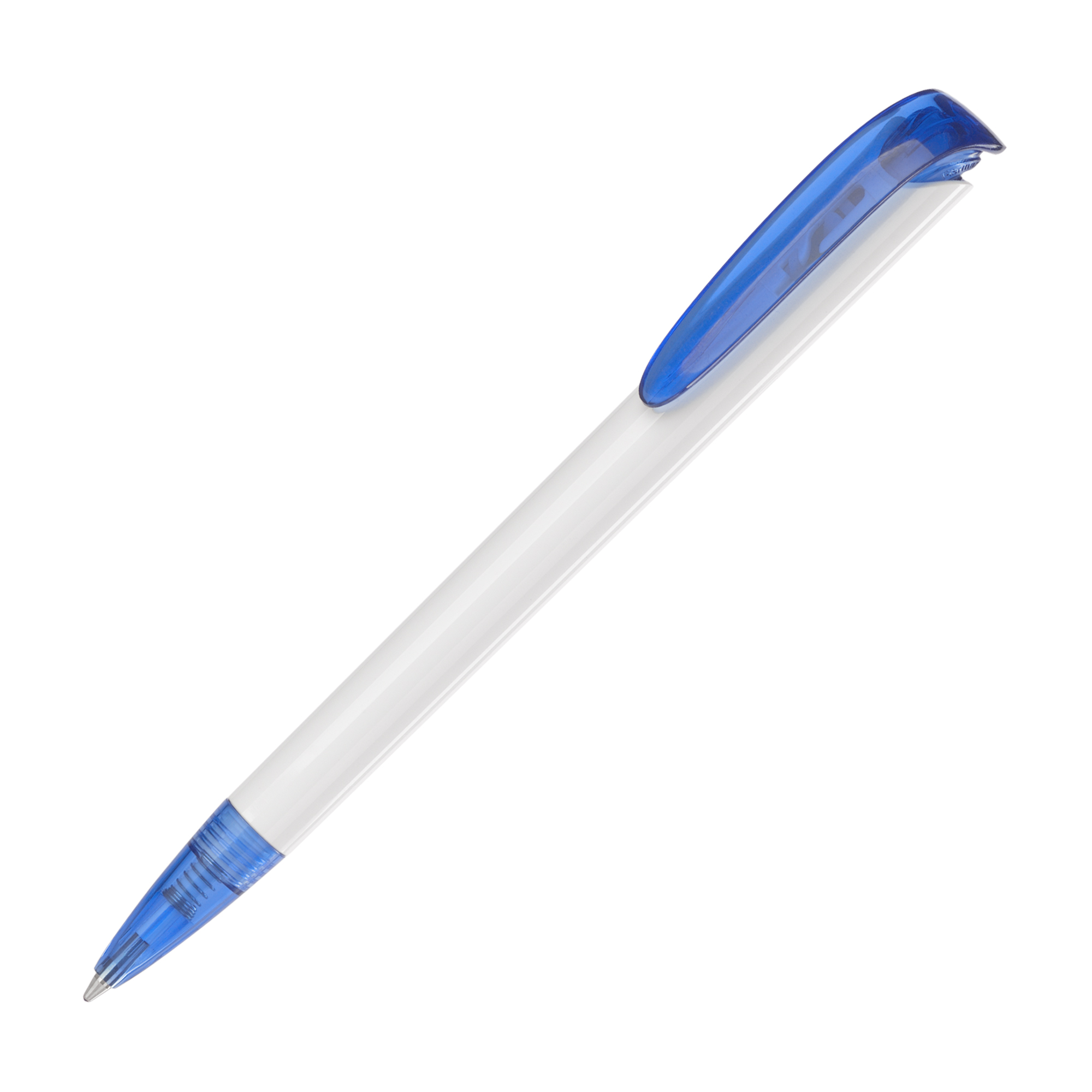 Ручка шариковая JONA T, белый/оранжевый прозрачный#