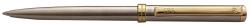 22391 Шариковая ручка DELGADO STEEL FINISH CBS натуральный/золотистый