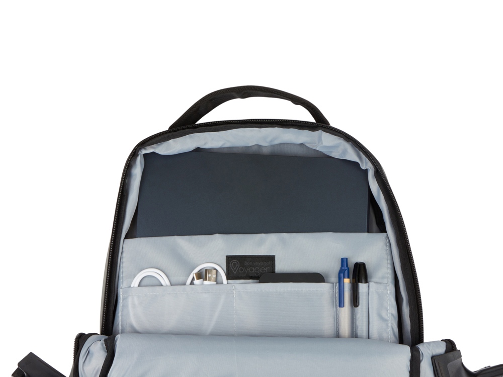 Рюкзак Sofit для ноутбука из экокожи, молочный (Р)