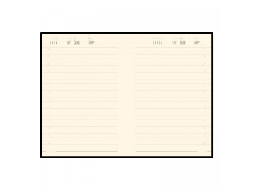 Ежедневник недатированный B5 Tintoretto New, черный (Р) Ежедневник недатированный B5 Tintoretto New, черный (Р)