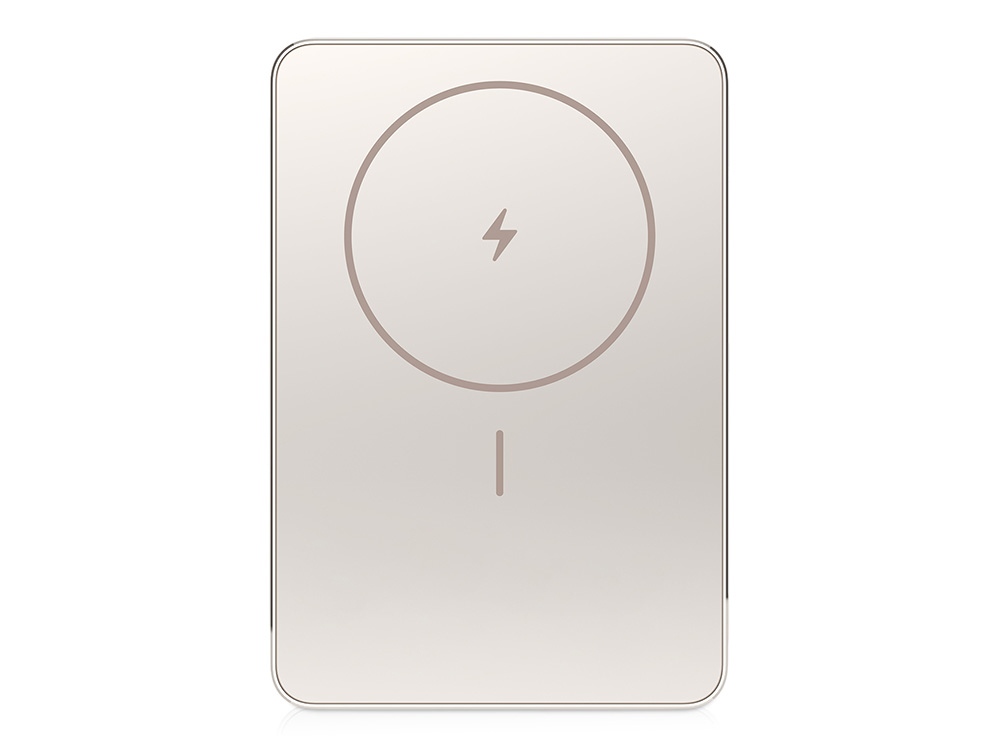 Внешний аккумулятор Xiaomi Super Slim Magnetic Power Bank 5000 Gold Внешний аккумулятор Xiaomi Super Slim Magnetic Power Bank 5000 Gold